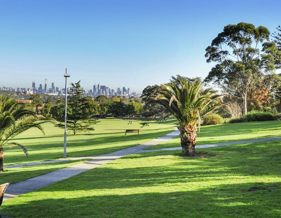 Anderson Park in Hawthorn East Melbourne